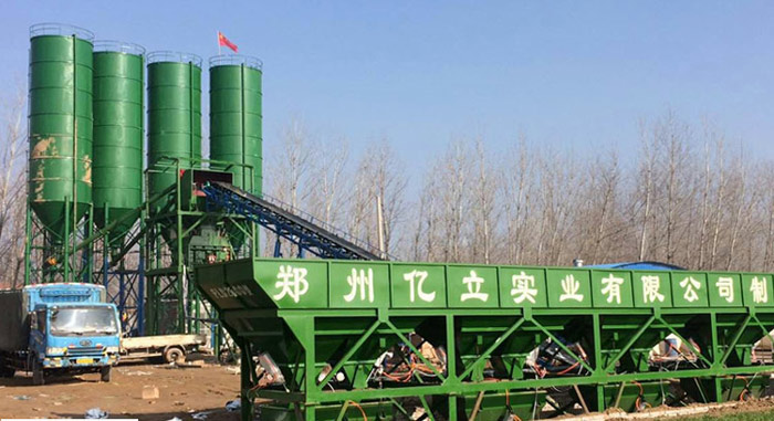 90攪拌站用戶(hù)現(xiàn)場(chǎng)