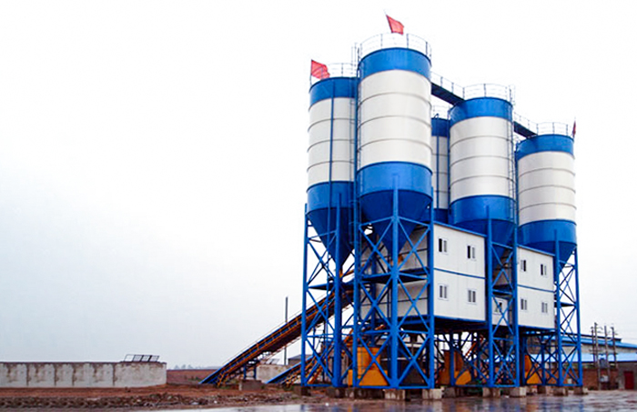 環(huán)保混凝土攪拌站設(shè)備用戶現(xiàn)場(chǎng)