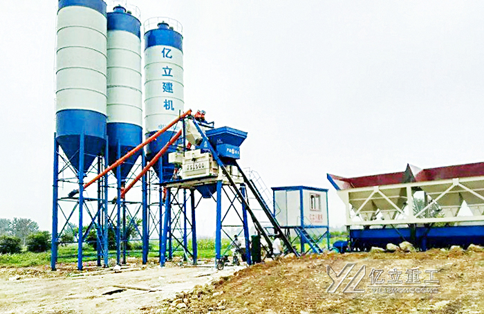 混凝土攪拌站設(shè)備用戶(hù)現(xiàn)場(chǎng)實(shí)拍_廠家直供