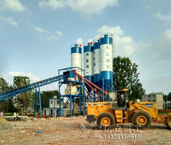 混凝土攪拌站設備_混凝土攪拌主機_js強制雙臥軸主機