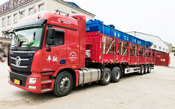 75攪拌站設備發(fā)貨實拍