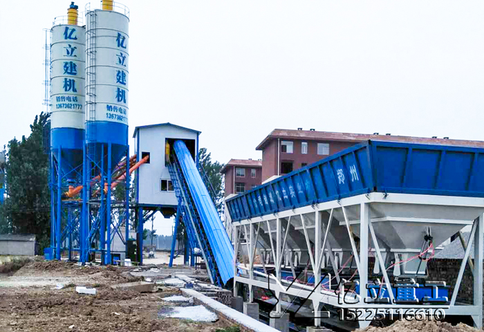 混凝土骨料配料機在攪拌站中的應用