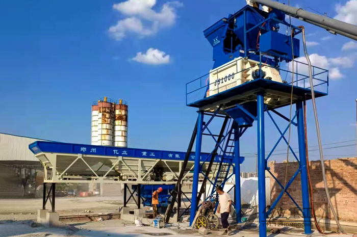 混凝土攪拌站設備小型