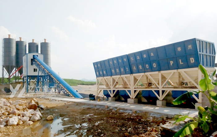混凝土攪拌站配料機
