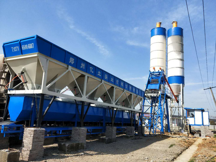 混凝土攪拌站簡易安裝