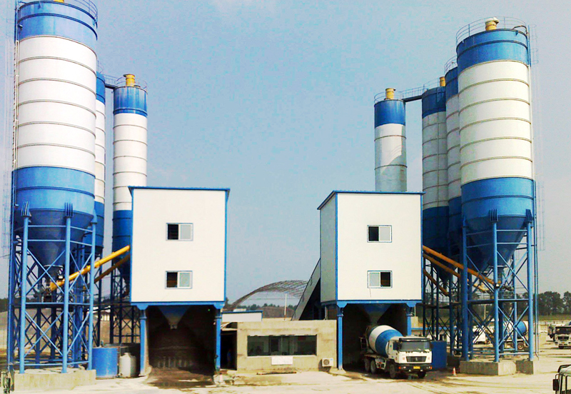 混凝土攪拌站設備用戶現(xiàn)場