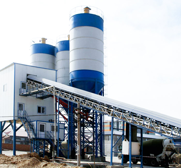 混凝土攪拌站用戶(hù)現(xiàn)場(chǎng)實(shí)拍