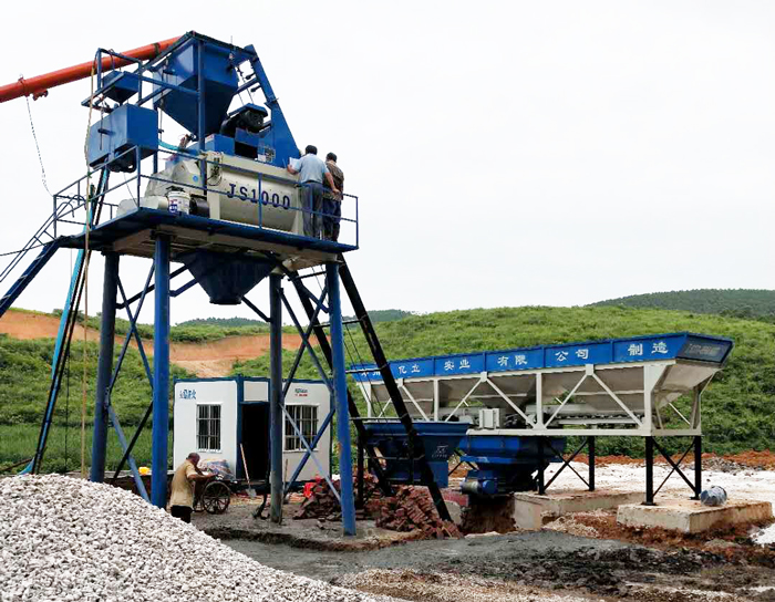 JS1000混凝土攪拌站攪拌機(jī)_廠家直供