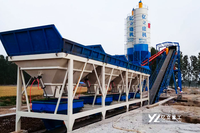 混凝土攪拌站設(shè)備_用戶現(xiàn)場實拍_廠家直供