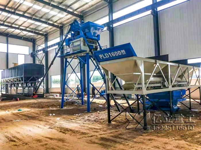 50混凝土攪拌站設備_1000攪拌機站