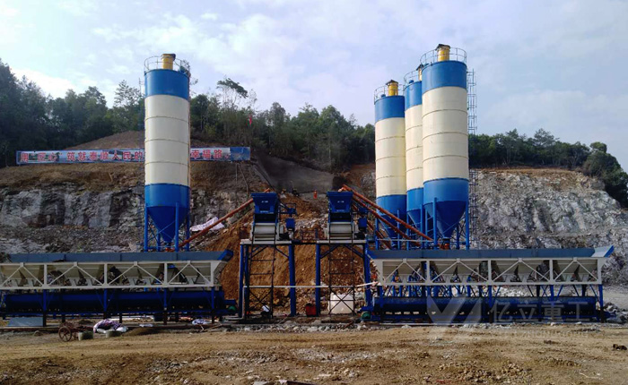 混凝土攪拌站中配料機(jī)的使用效果